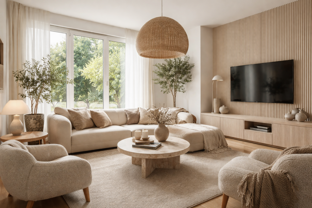 Nowoczesne wnętrza – jak świadomie urządzić przestrzeń, która działa na zmysły i codzienny komfort